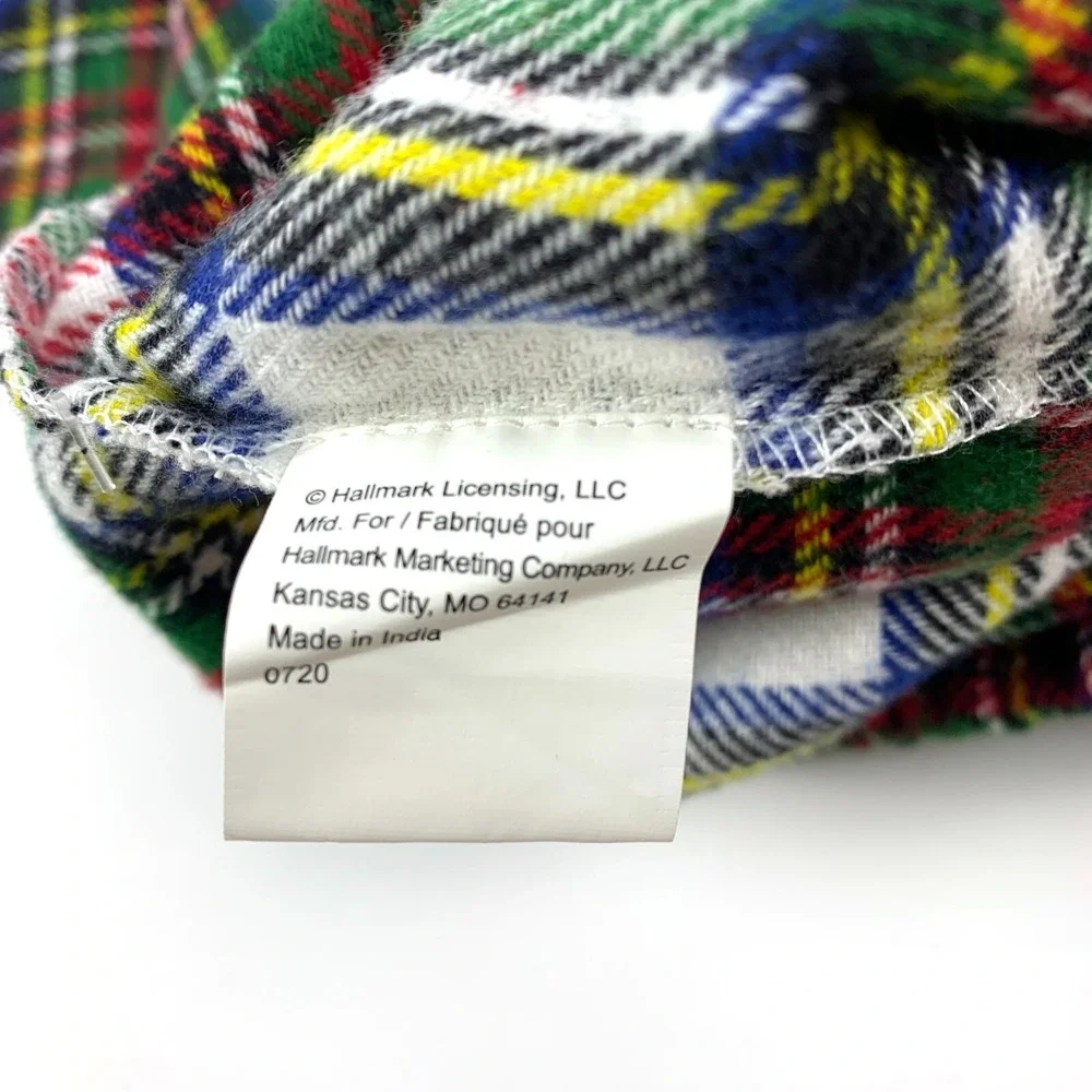 Hallmark Channel #1 Fan Plaid‎ 100% Cotton Pajama Pants Unisex Sz L
